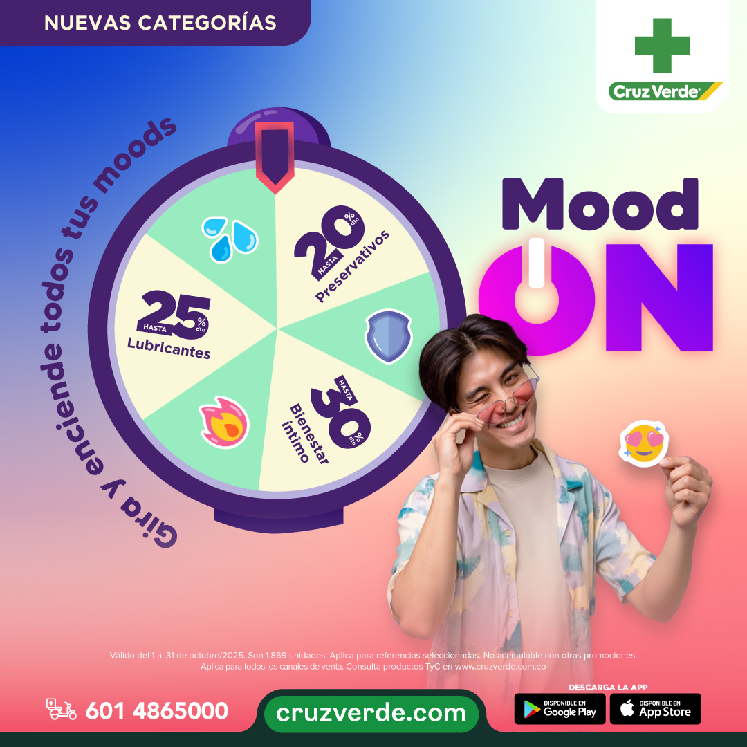 Ruleta Mood ON para ecommerce y punto físico